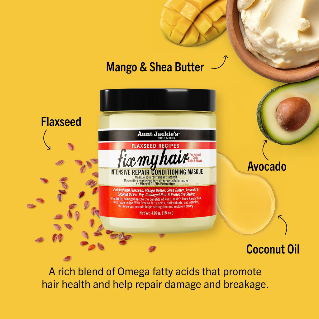 Aunt Jackie’s Fix My Hair Intensive Repair Conditioning Masque