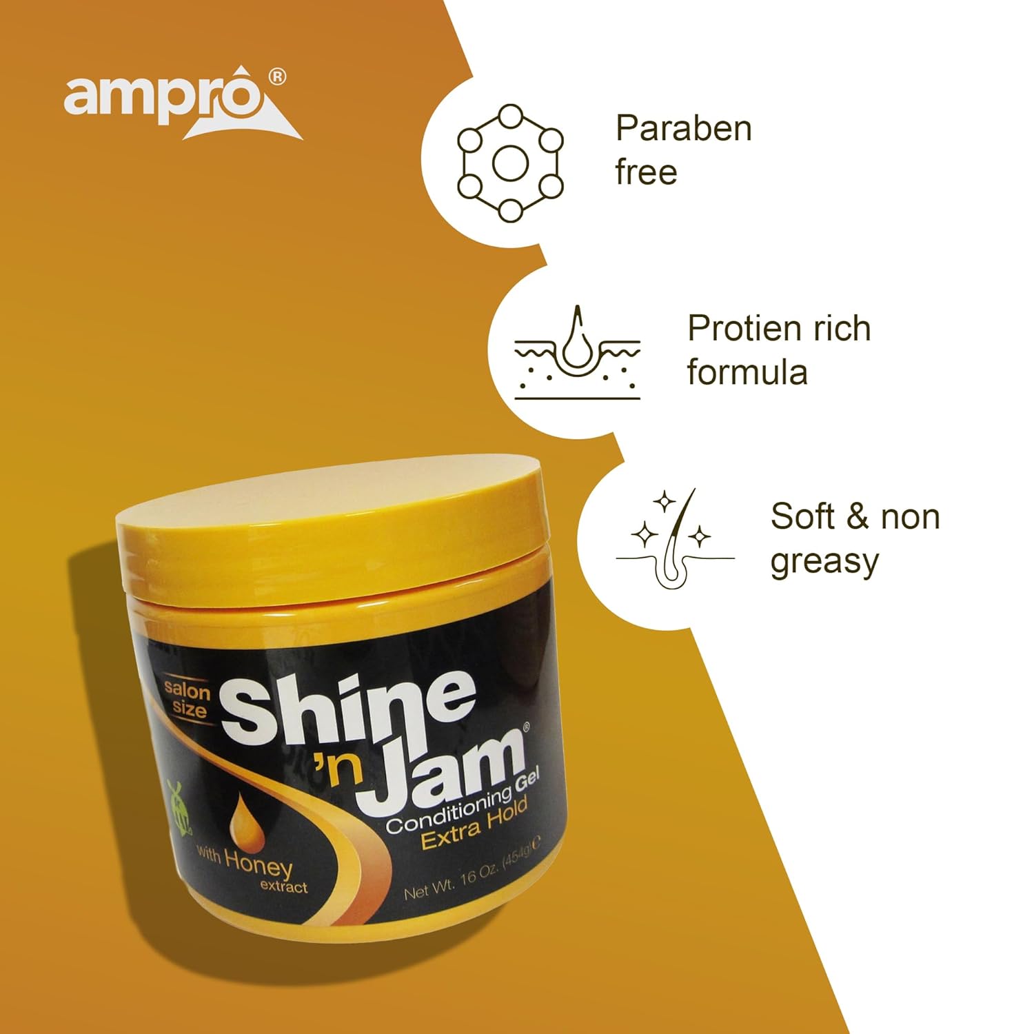 Shine ’n Jam Extra Hold Conditioning Gel - 8 oz