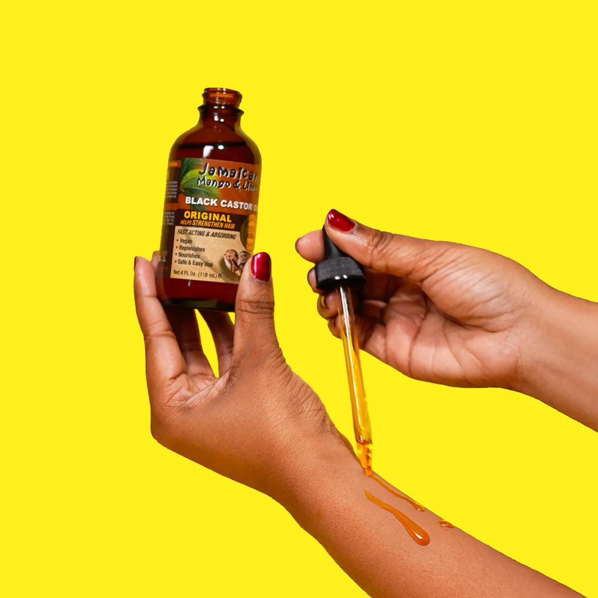 Jamaican Mango & Lime Black Castor Oil Original – 4 oz