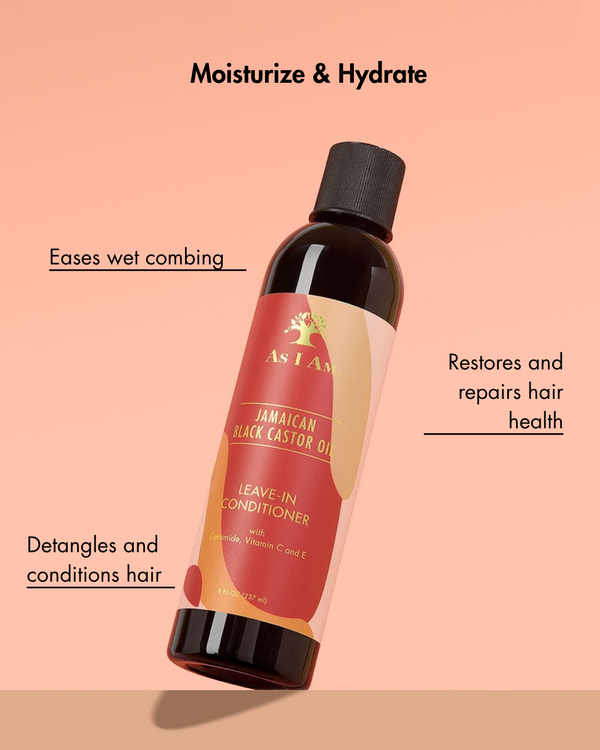 As I Am Jamaican Black Castor Oil Leave-In Conditioner