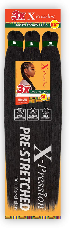 Sensationnel X-Pression 3X Pre-Stretched Braid 58″