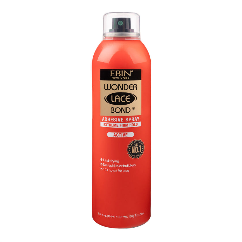 EBIN Wonder Lace Bond Adhesive Spray Extreme Firm Hold Active – 1.18 oz